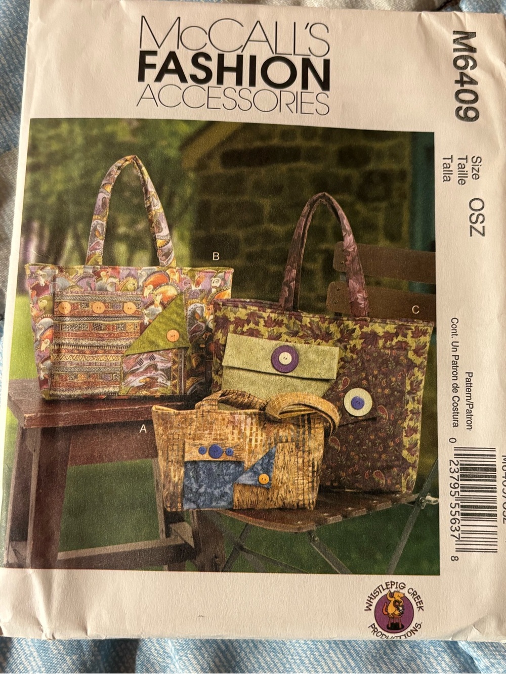 Fashion Accessories Pattern - Green and Multi Colored Tote Bags